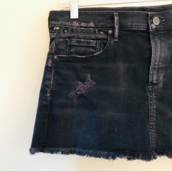 CITIZENS OF HUMANITY Daria Miniskirt Distressed - Picture 3 of 8